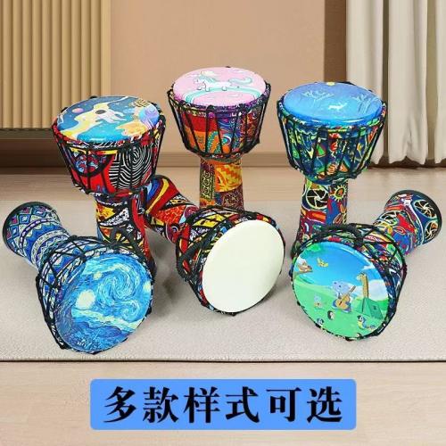 销非洲鼓幼儿园表演手拍鼓10寸8寸初学者打击乐云南手击鼓